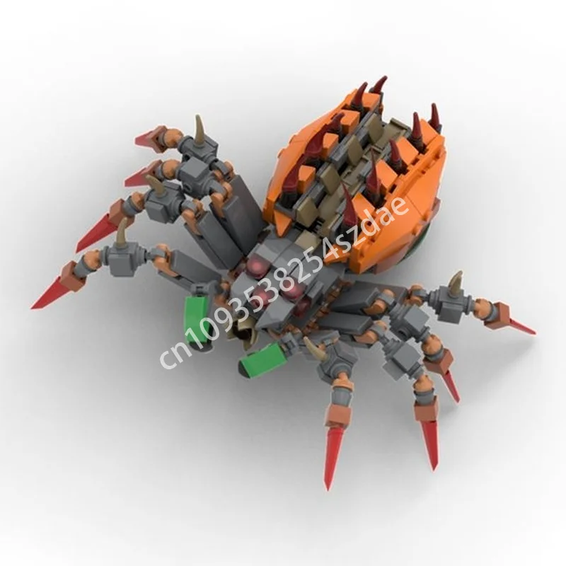 

348pcs MOC Araxxor Spider Boss Minifig Scale Castle Building Blocks Constructing Model Creative Christmas toy Gift Plastic