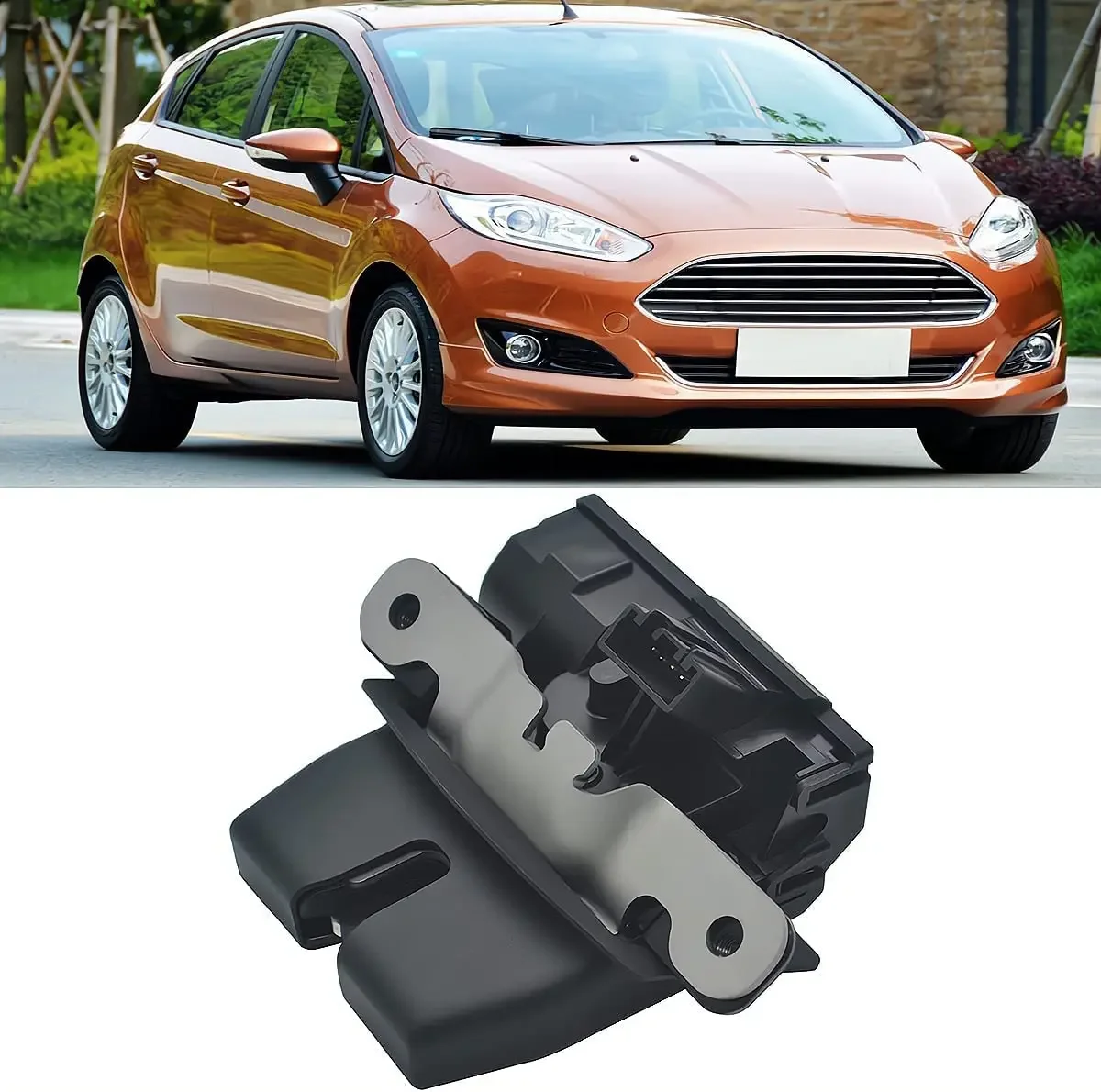 

Защелка замка багажника для Ford Fiesta Mk6 08-21, привод замка крышки багажника, актуатор замка 1761865, автомобильные аксессуары