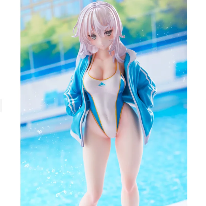 In Magazzino Lianliankoikoi Sakura Tsundere Gestione del Dipartimento di Nuoto Xiaomari 1/6 Figura Scenario Action Figure Collezione Regalo