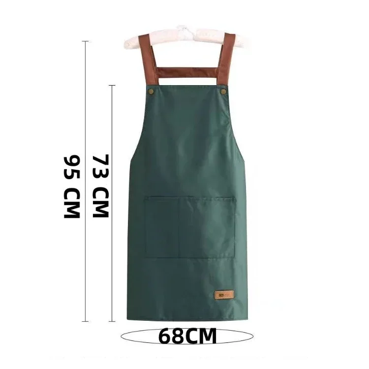 Waterproof Apron Resistant Dirt Apron Kitchen Oil-Proof Clothes Sleevesless Cooking Aprons Kitchen Cleaning Accessories