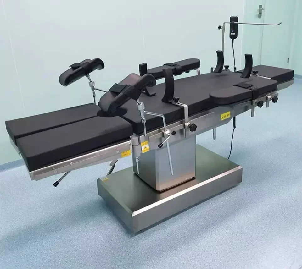 Medical Multi-function Electric C Arm Compatible Surgical Operating Theatre Table Used In Hospital Operating Room