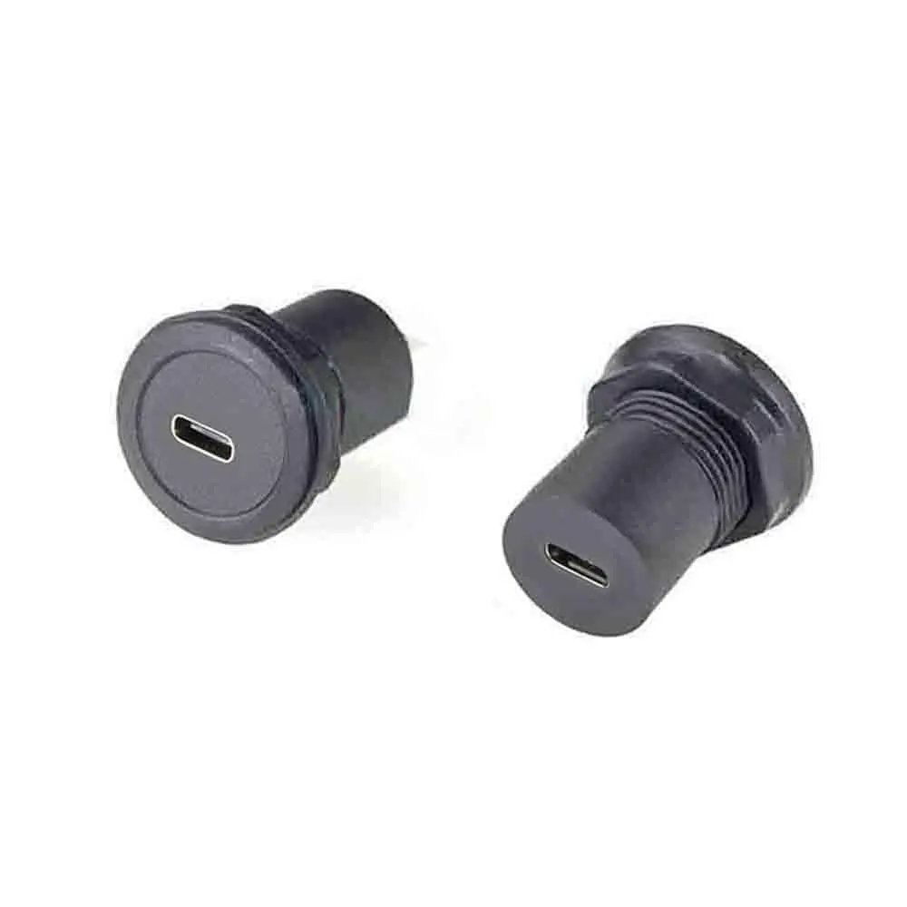 USB Adapter USB Type C Panel Mount For PC Laptop Mobile Device