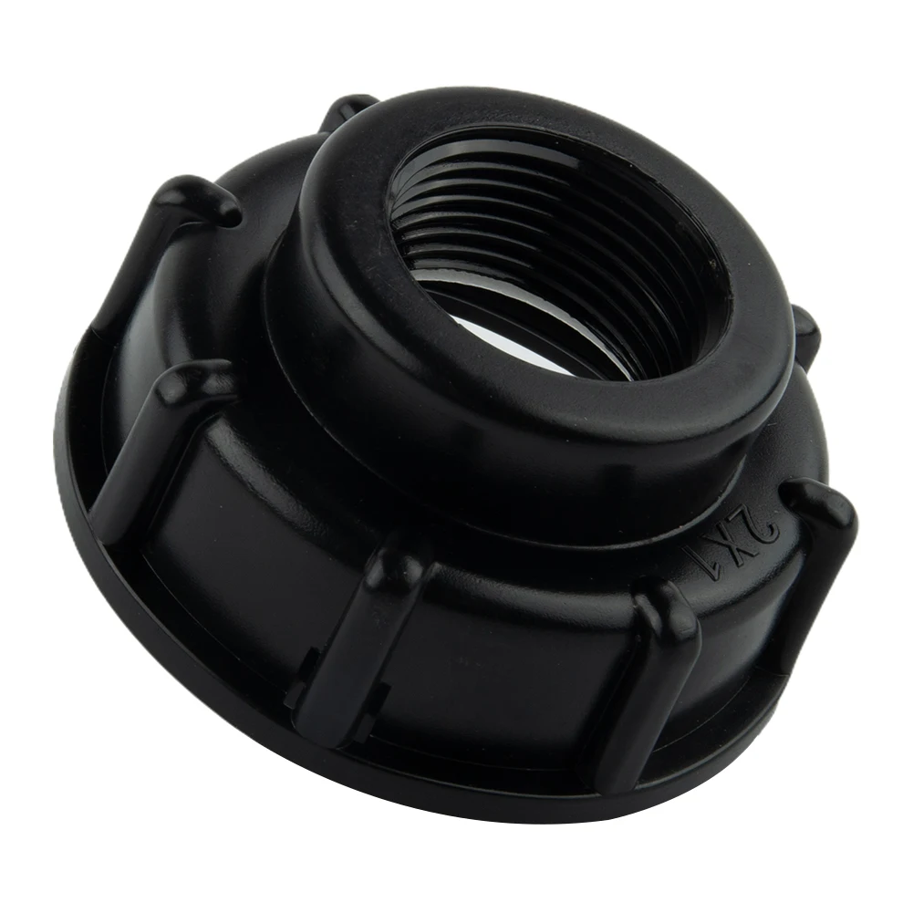 IBC Tank Cap 1 inch Female Adapter with S60x6 Thread for Use with Plastic Containers and Valve Outlet Sizes DN40 DN50