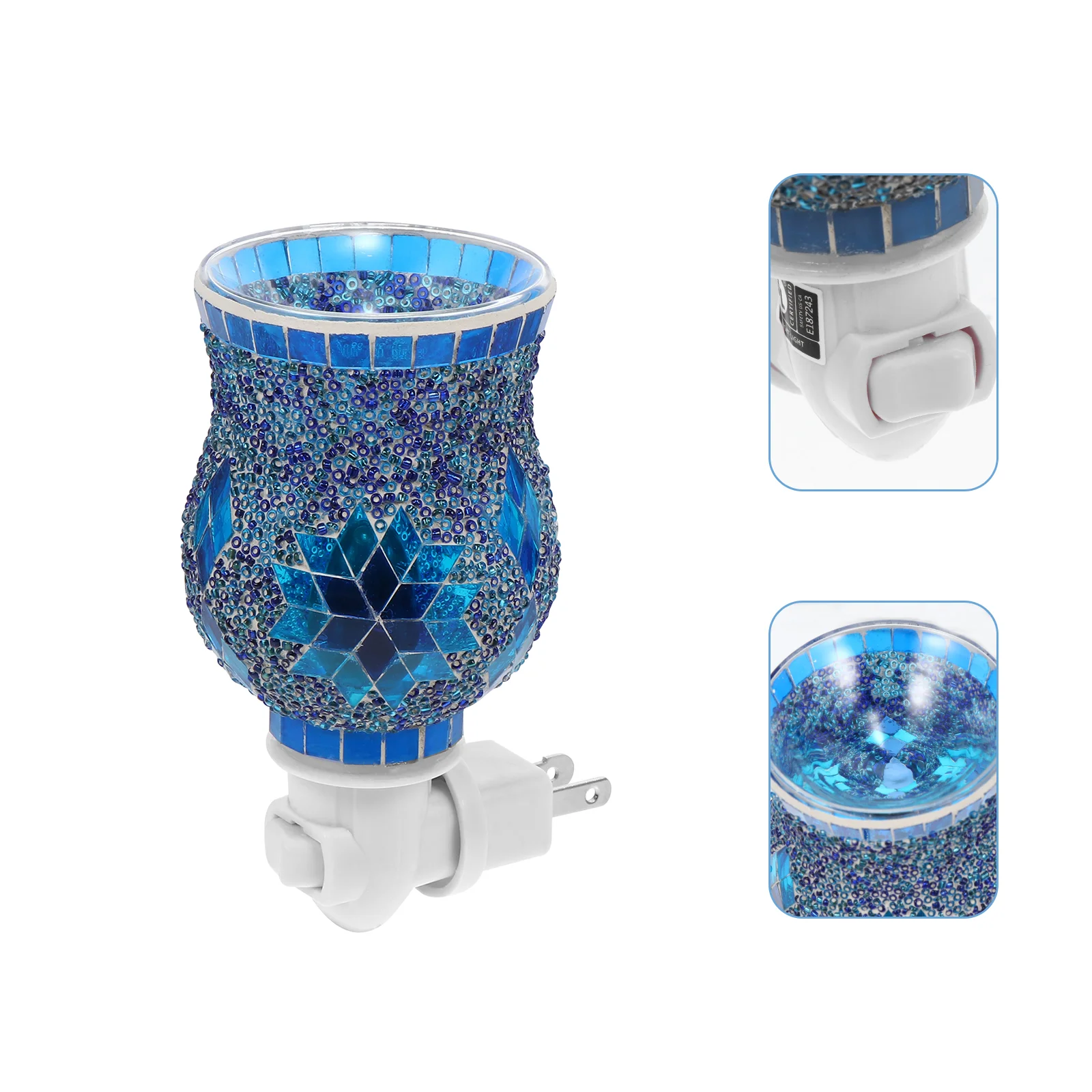 

Wax Burner Mosaic Holder Plug-in Fragrance Lamp Aromatherapy Melt Warmer Electric