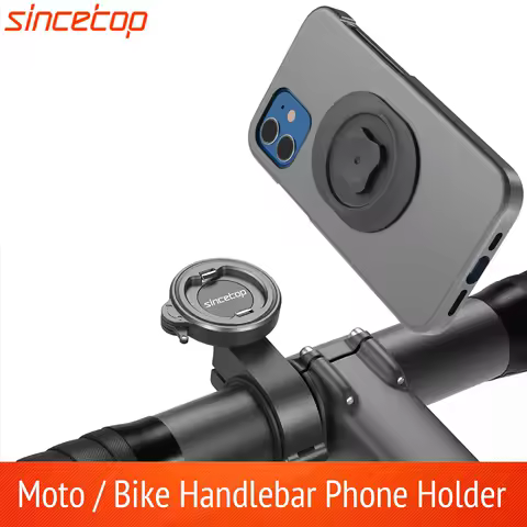 Bike Phone Holder, Motorcycle Handlebar Phone Mount,Quick Lock &amp; Release Mountain/Road Bicycle/MTB/Scooter/Electric Phone Stand