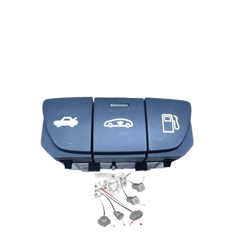 

For Peugeots 508 508SW Multifunction Switch 1pcs 96752854XT