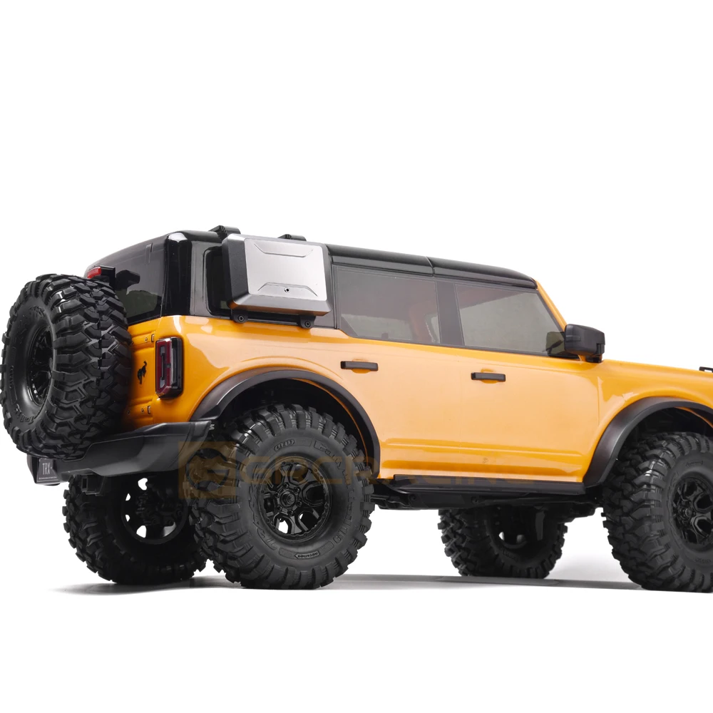 Caja de herramientas de plástico para coche teledirigido, piezas de reacondicionamiento DIY, para 1/10 RC Crawler Traxxas TRX4 Defender Ford Bronco