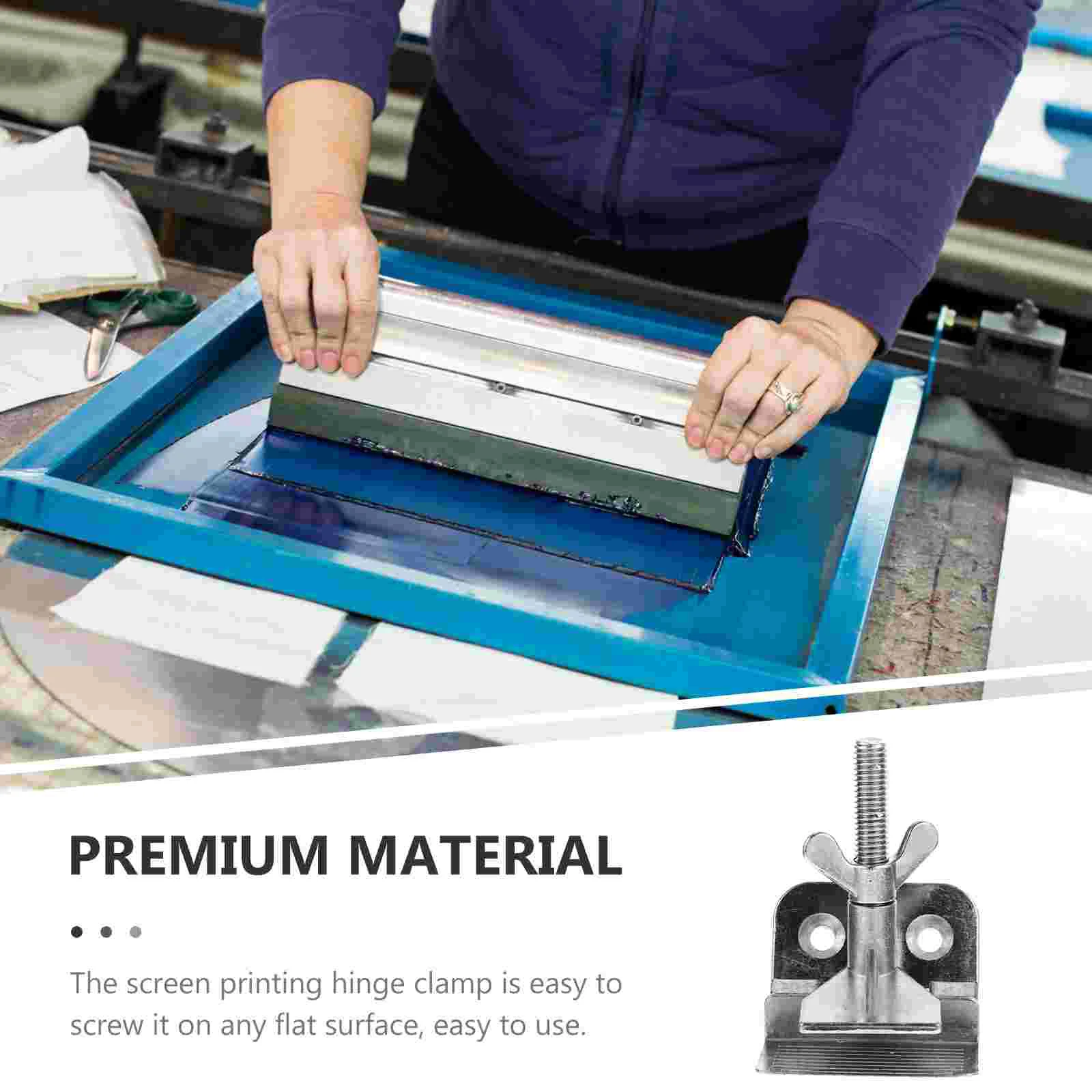 Silk Screen Butterfly Clip Fixing Printing Mesh Galvanized Tool DIY Hobby Metal Dedicated