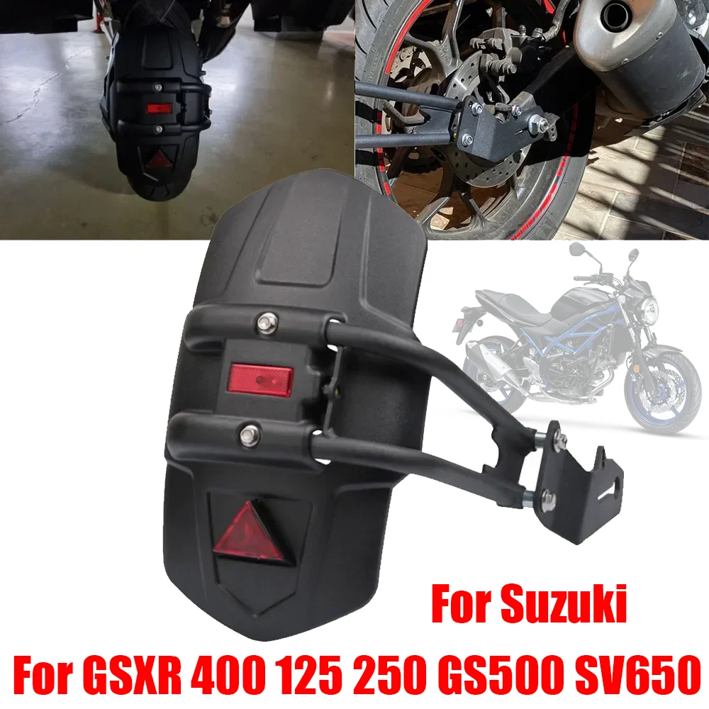 

For Suzuki GSXR 400 GSX-R 125 GSX R125 R250 GS500 GS 500 SV650 SV 650 Vanvan 200 Accessories Rear Fender Mudguard Splash Guard