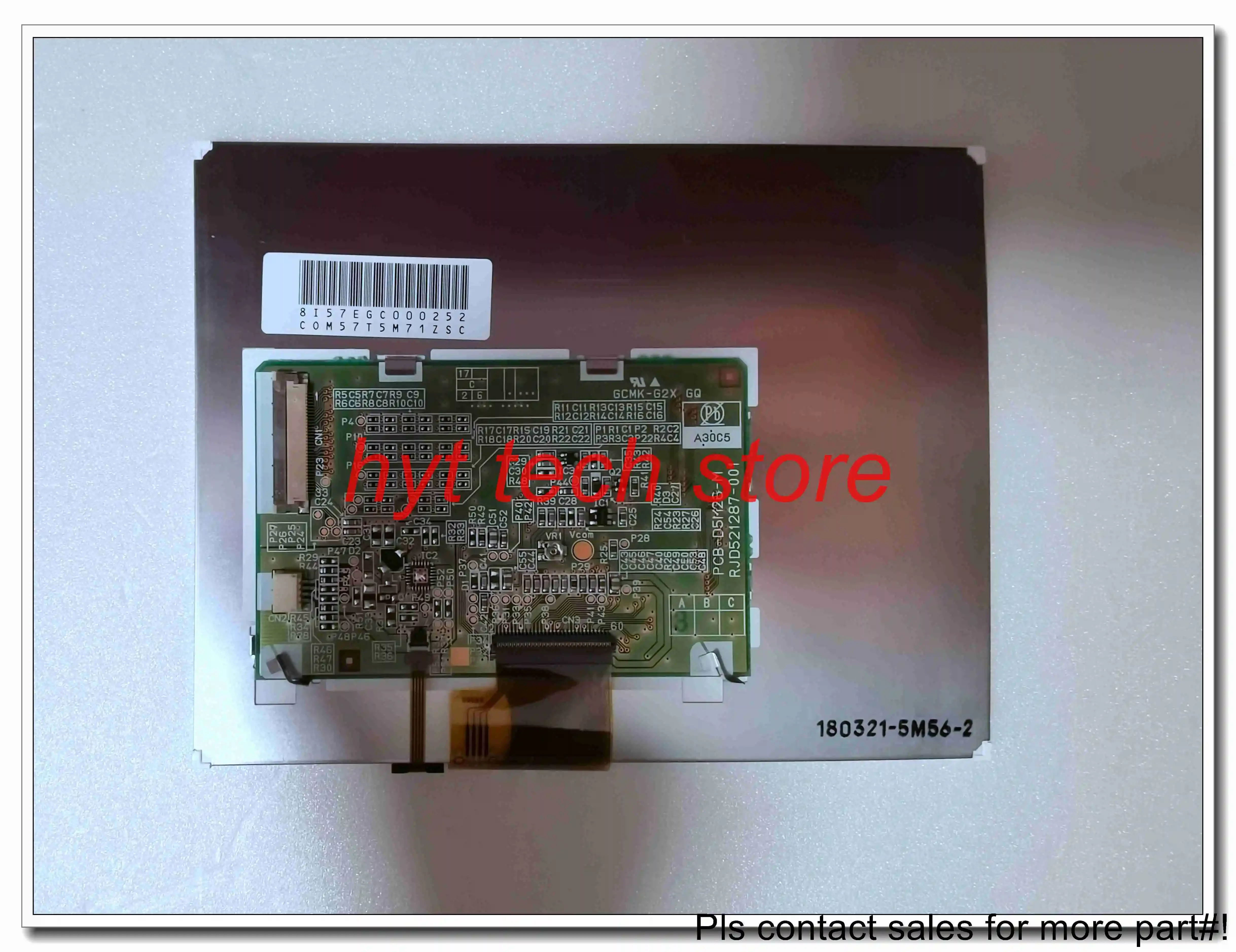 

Original screen COM57T5M71ZSC PCB-D5M26-M RJD521287-001 5.7 inch LCD Panel, 100% tested before shipment