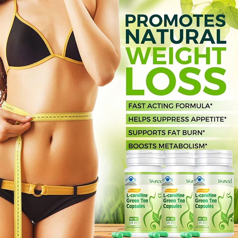 L-carnitine for Weight Management - Weight Loss Products for Women & Men - Supports Gut Health