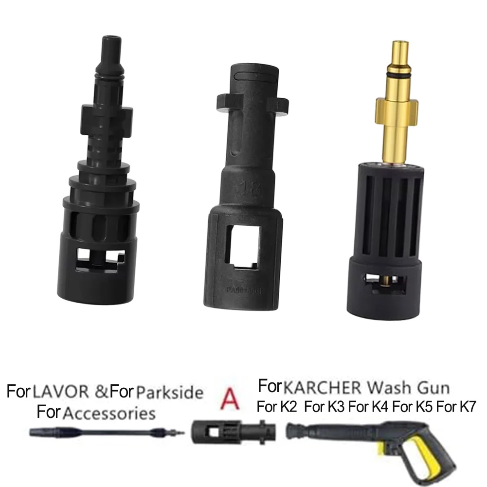 Car High Pressure Washer Nozzle Adapter Converting Between FOR Karcher FOR Lavor Wash Maintenance Tools