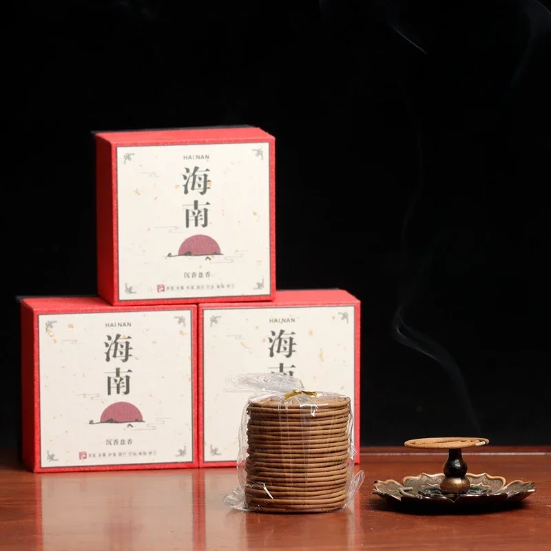 

Natural Agilawood Incense Coil Home/study/office/tea Room/yoga Room Zen Meditation /Anshen Sleep Aid /Worship Buddha Incense