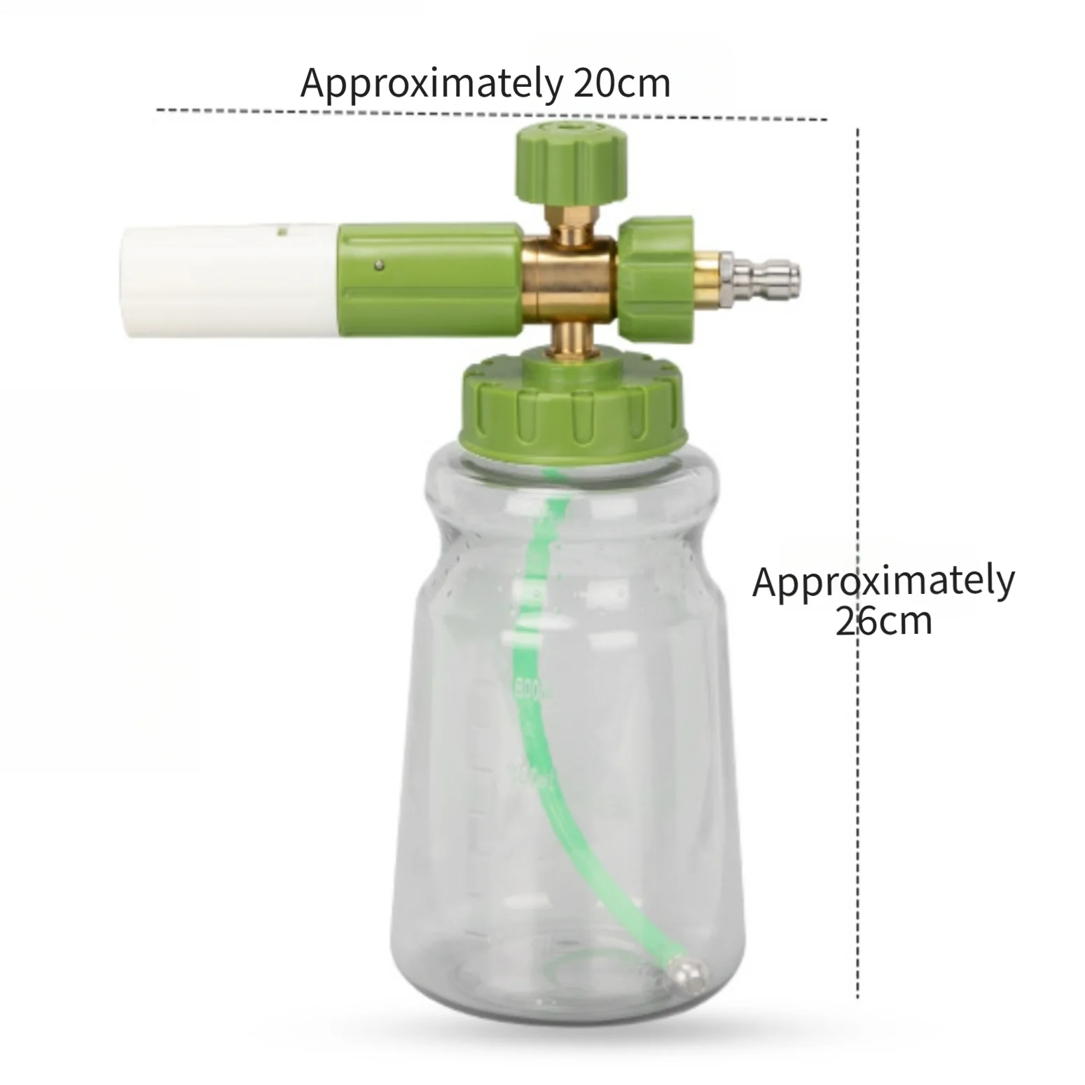 Foam Pro Lightweight Car Wash Foam Sprayer with Adjustable Nozzle and Detachable Components for Better Cleaning
