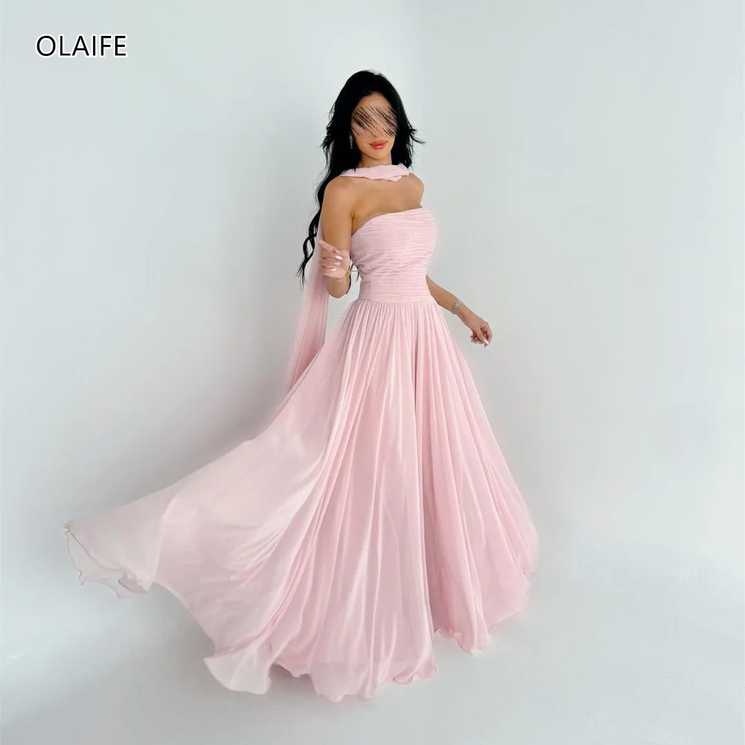 Pink Prom Dresses for Women Elegant Off Shoulder vestidos para eventos especiales فساتين للمناسبات الرسمية vestidos de gala