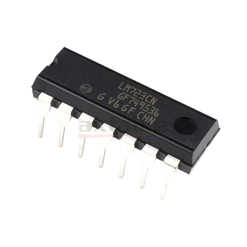 5 قطعة LM723CN DIP-14 LM723 UA723CN MC1723CP 150mA 2V إلى 37V جهد الإدخال 40V ماكس الجهد المنظم IC #6