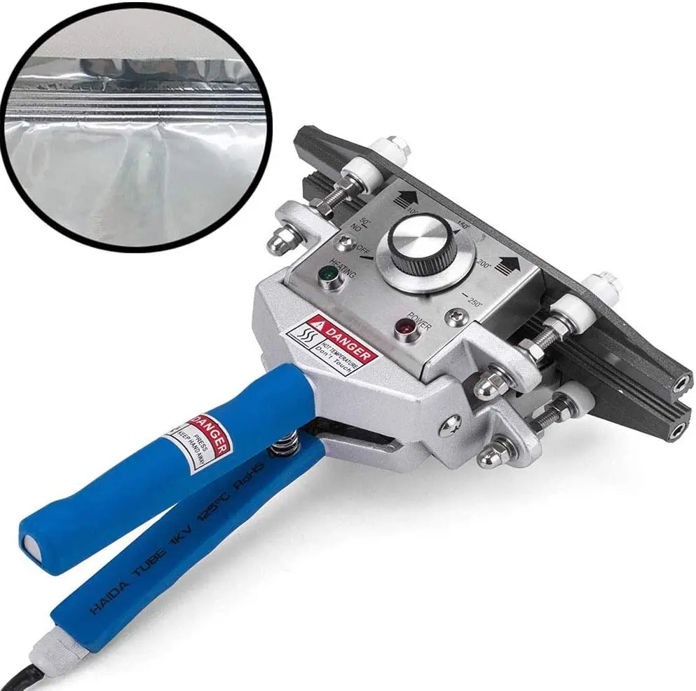 Hot Selling Direct Heating Hand Bag Sealer Heavy Duty Heat Sealing Machine for Aluminum Foil and Plastic Food Processing Bags