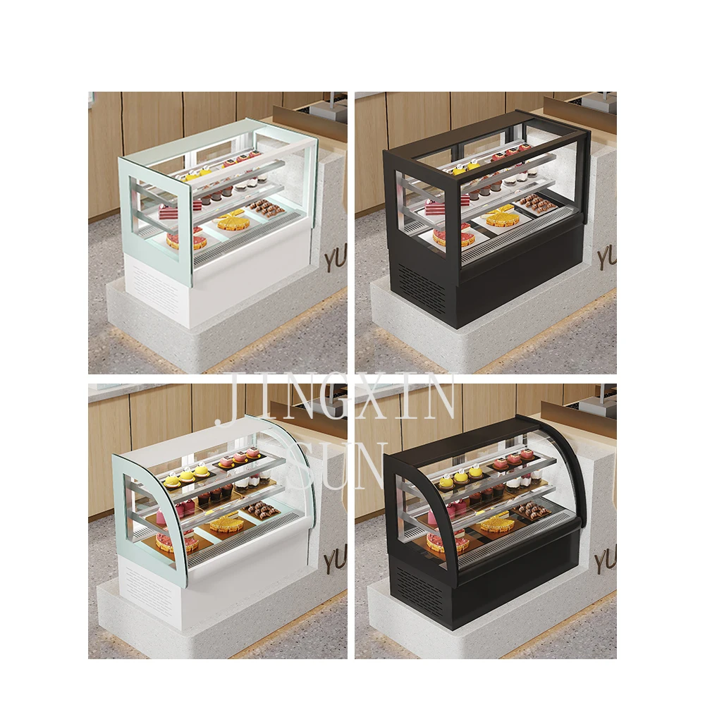 Cupcake-Display-Kühlschrank, gekühlter Zähler, gekühlter Sandwich-Display-Kühler