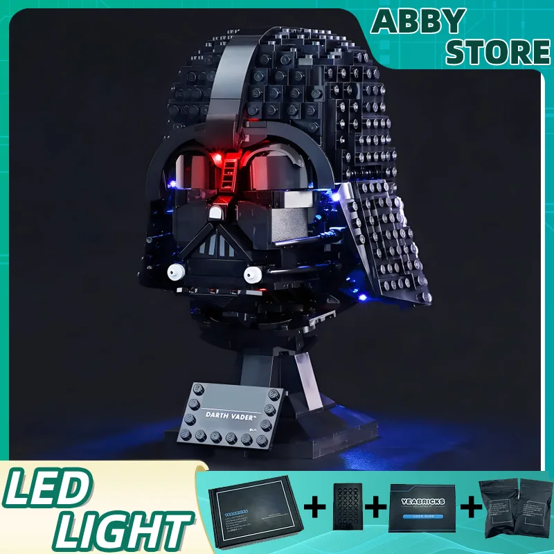 

DIY LED Light Kit For LEGO 75304 D V Helmet (Only LED Light,Without Blocks Model)