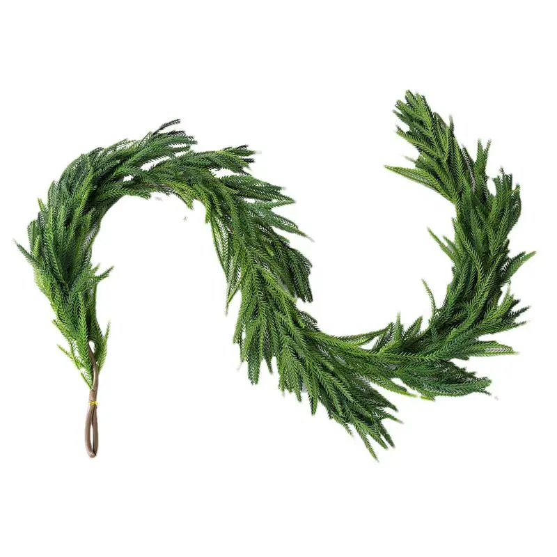 

Real Touch Norfolk Pine Garland Real Touch Christmas Pine Garland 106inches Artificial Faux Greenery Garland for Christmas Table