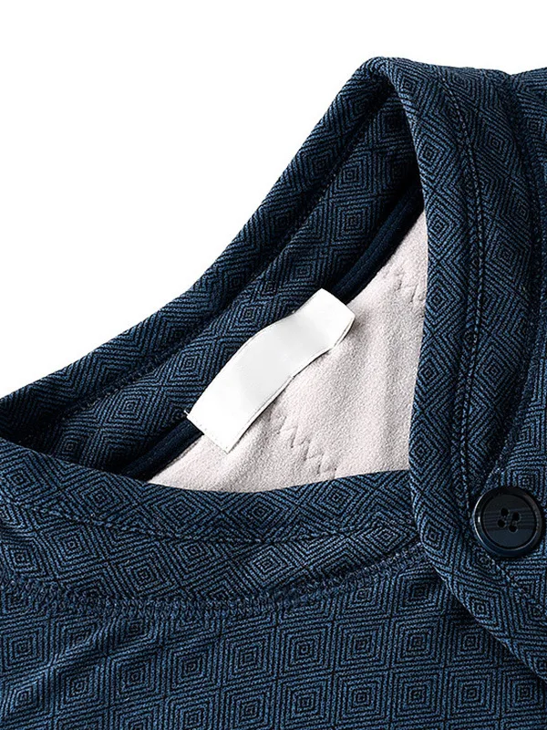 Thiened Warmth Cotton Padded Jaet Home Leisure Silk Sandwich Layering Dad Clothes Autumn Winter ly Warmth Home Clothes