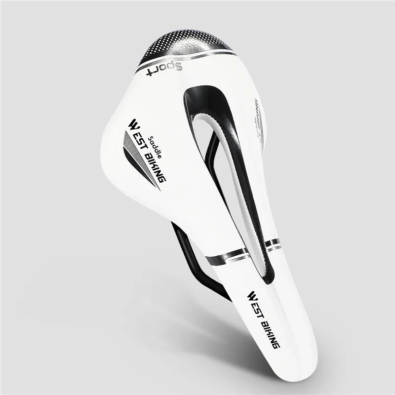Breathable Hollow Ergonomic Bicycle Seat Shock Absorbing PU Bike Saddle Universal Cycling Cushion Fit Mountain Road MTB Bikes