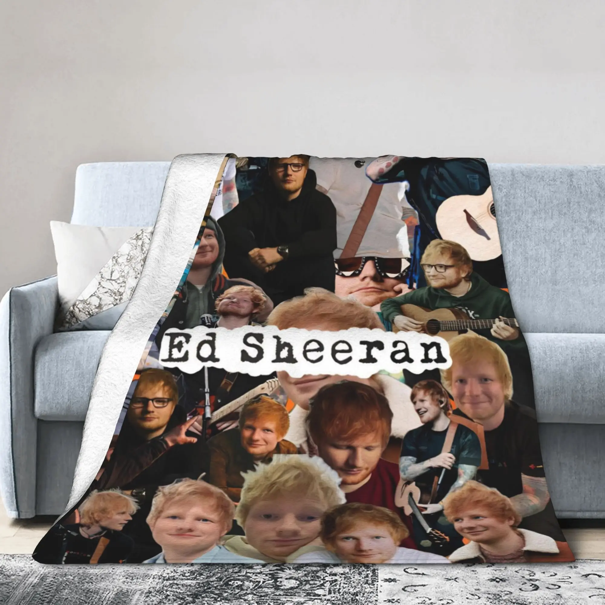 

Ed Sheeran Loop Tour 2026 Blanket Soft Fleece Healing Gift Throw Blanket Quilt