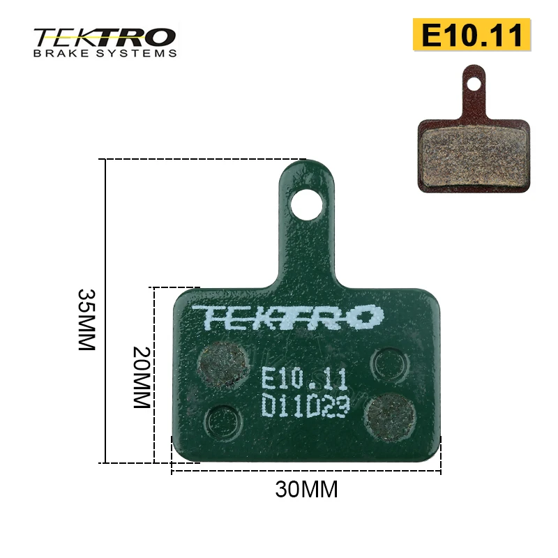 TEKTRO P20.11 E10.1 pastiglie freno a disco per bicicletta resina metallica MTB/pastiglie freno per bici da strada per M275 M285 M520 M300 M280 C510