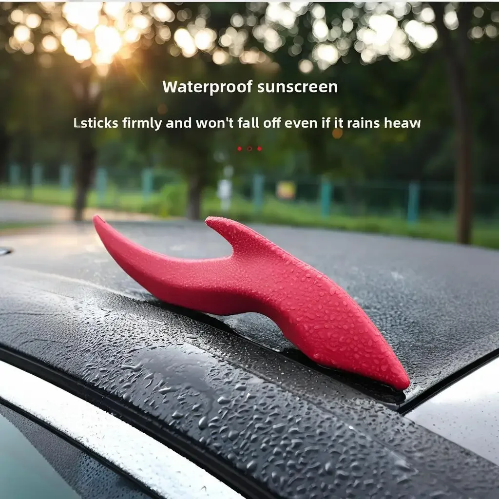 

Auto Sticker Car Roof Decoration Stickers Helmet Sticker Decal for Ornament Dragon Horn Suitable for Bicycles Motorcycle Etc