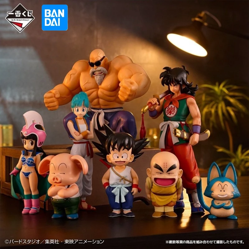 

Bandai Dragon Ball S.H.F. Goku/Bulma/Krillin/Yamcha/Kiki/Kamesennin Action Figure Model Figure Collection Gift