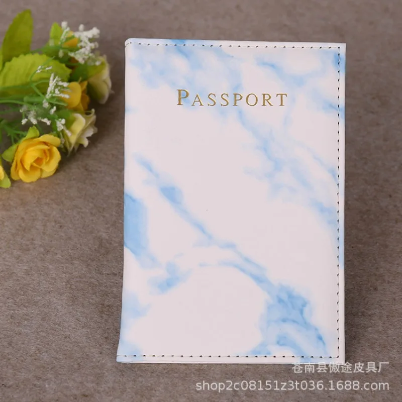 Colorful PU Passport Holder Ticket Passport Covers Travel Passport Protective Cover ID Credit Card Holder Travel Accessories