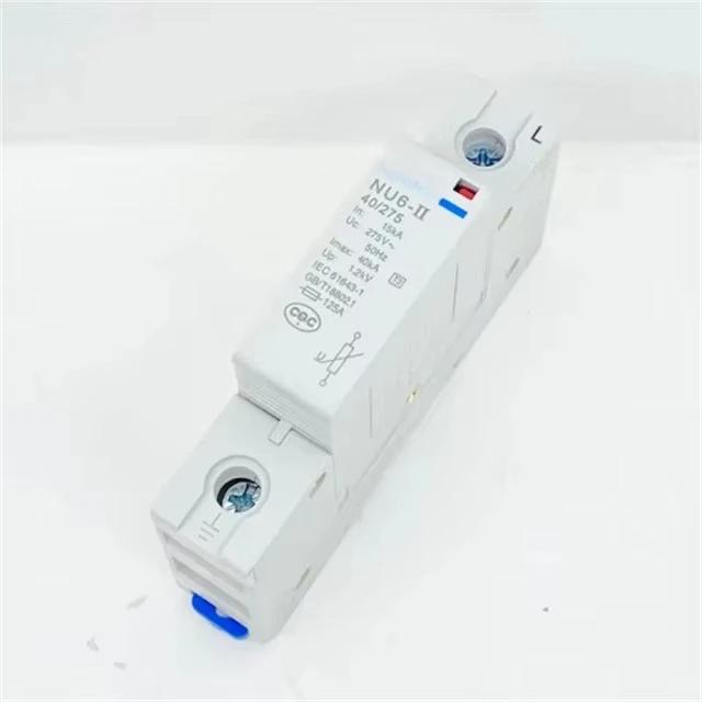 

NU6 spds surge protection device voltage protector power charger 1p 2p 3p 4p 40ka 65ka 100ka 255vac-440vac
