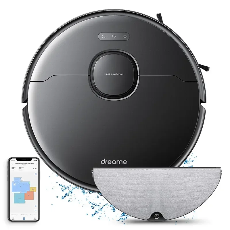 Dreame x40pro şarjlı süpürge kablosuz Vacuum Cleaner Mini Intelligent Mopping Function App Automatic Robotic Smart oto süpürge