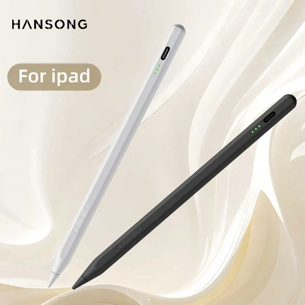 

Для iPad Stylus Pencil 2025 Новый для iPad 11th A16 Pro Air 13 11 M3 M2 M4 12,9 "9 8 7 6 5 4 10 Th Mini 7 6 с функцией Palm Rejection