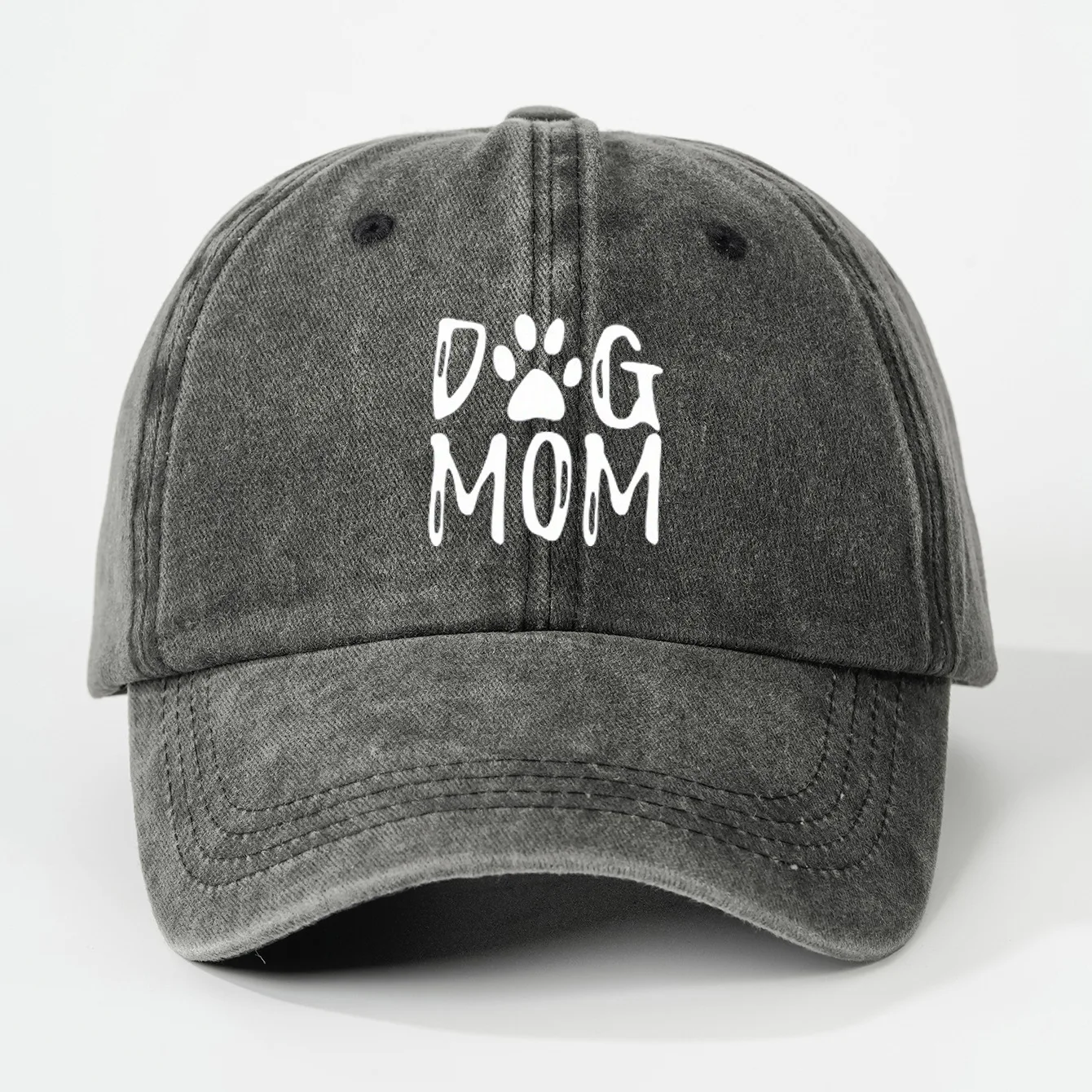 Dog Mom Printed Pattern Baseball Hat for Vintage Dog Lover's Hat Gift Multi functional Sunscreen and Sunshade