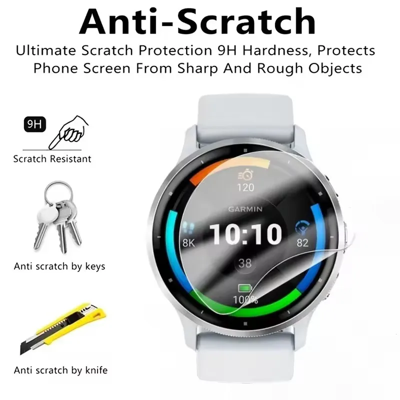 1-5Pcs Watch Hydrogel Film For Garmin Forerunner 165 Music 45 55 220 225 230 235 245 255 255s 265 265S Screen Protector image 5
