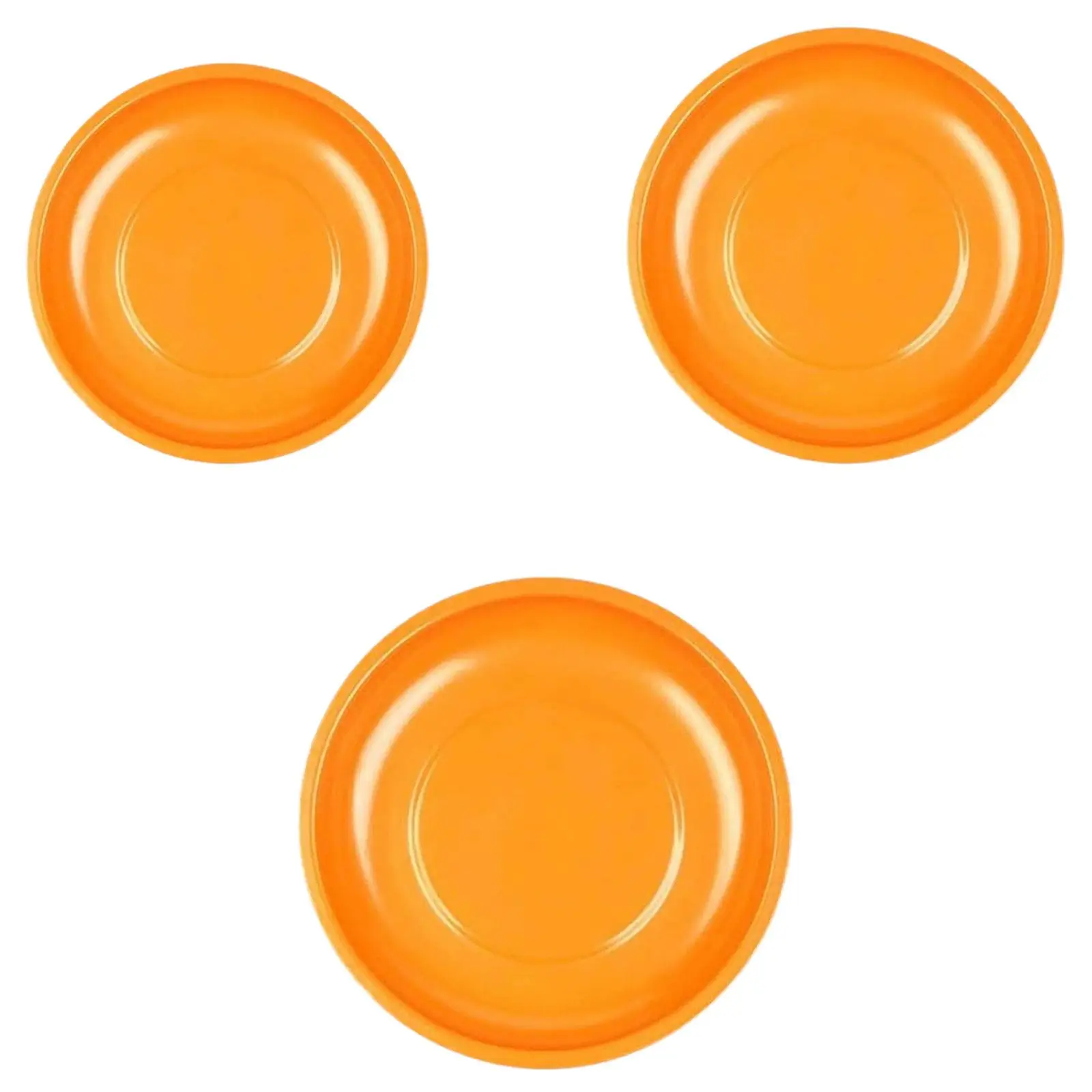 Automotive Repair Tool Tray Round Orange for Holding Hardware and Fasteners