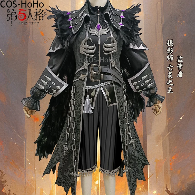 COS-HoHo Identity V Joseph Photographer Game Suit Gorgeous Handsome Uniform Cosplay Costume Halloween Party Role Play Outfit