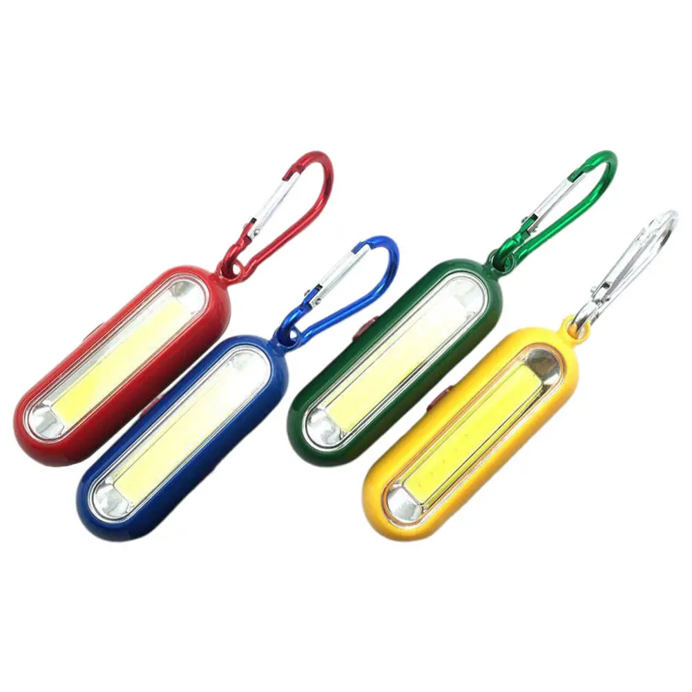 4Pcs Small Mini Keychain Flashlight Portable Outdoor Camping Hiking Emergency Pendant Multipurpose Cute Light Mini Flashlight