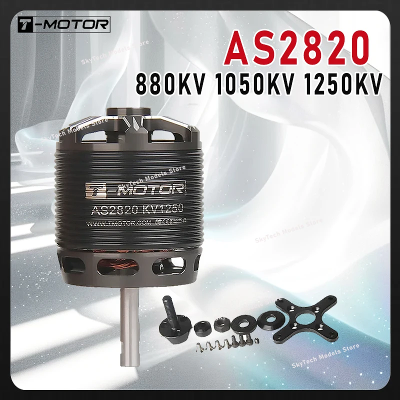 

T-MOTOR AS2820 2820 Long Shaft KV880 KV1050 KV1250 Brushless Motor for FPV Racing Rigid Wing RC Drone