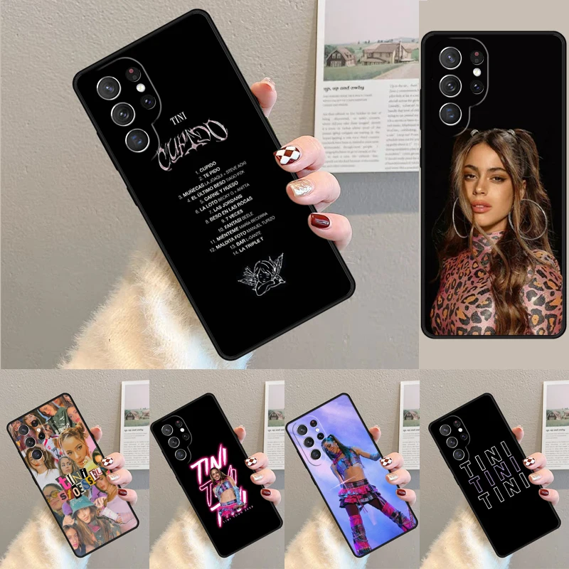 Cover For Samsung Galaxy S24 Ultra S21 S22 S8 S9 S10E Note 10 20 Plus FE S23 Tini Stoessel Phone case Coque