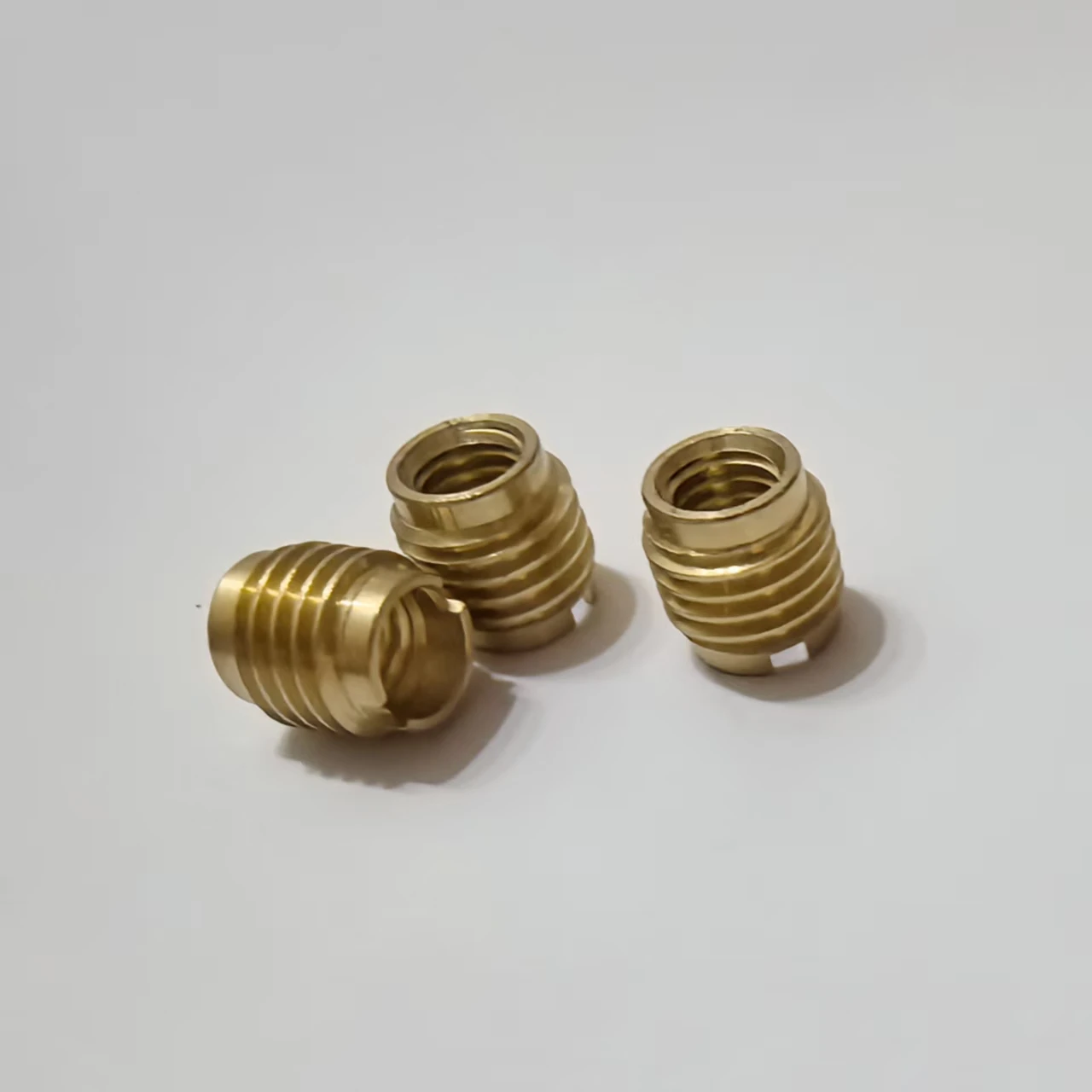 Tap Handle Insert, Dual-Threaded Insert for Wooden Tap Handles, Homebrew Hardware,brass