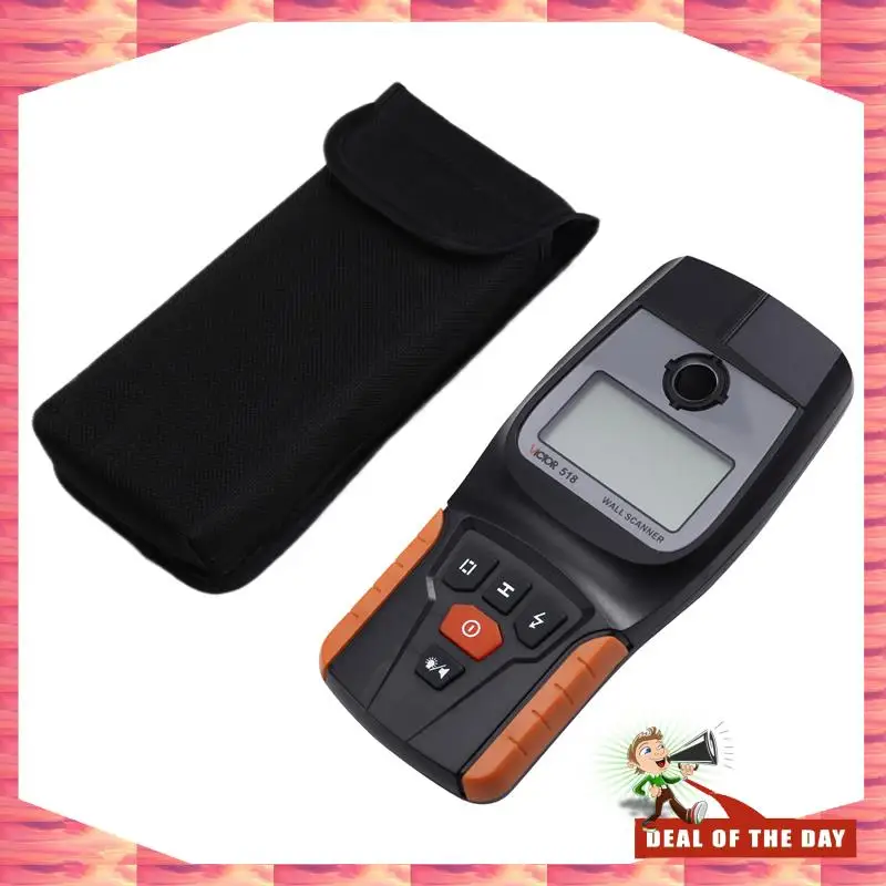 24-Hour Delivery VICTOR Handheld Wall Scanning Detector Wall Wire Detector For Detecting Timber Cables Walls For Magnetic Metal