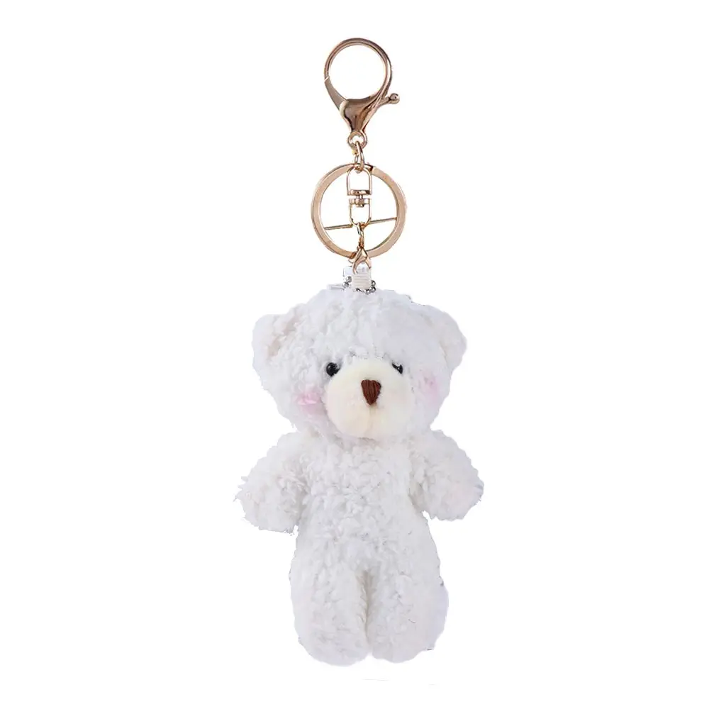

Car Keychain Stuffed Animal Bag Accessories Rabbit Keychain Backpack Pendant Bear Keychain Dog Keyring