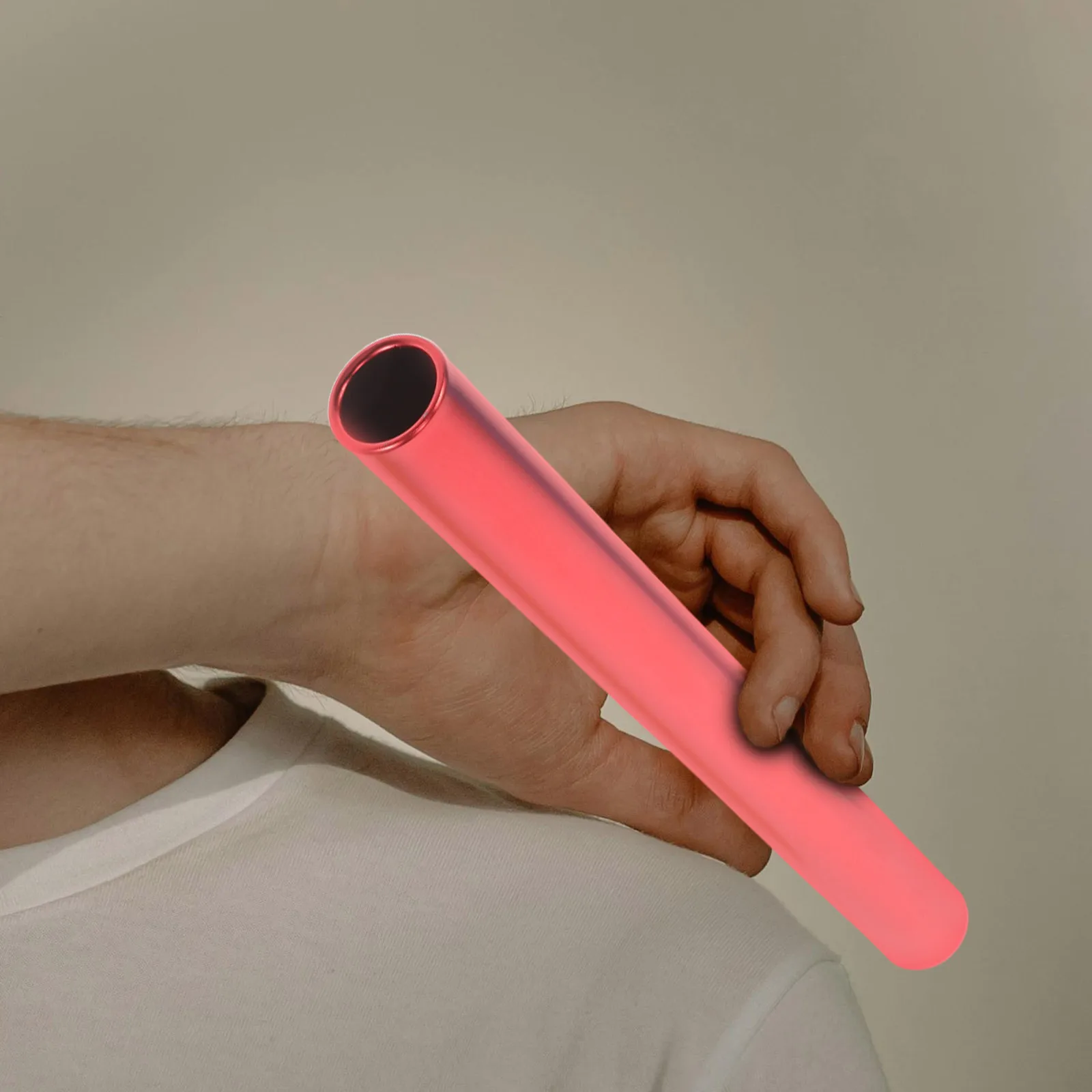 

5Pcs Aluminum Alloy Relay Race Baton Lightweight Anti-Skid Track Baton for Sprint Competitions School Sports Training Outdoor