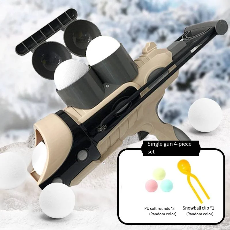 Schneeball Pistole Launcher Clip Spielen Schnee Werkzeuge Kinder Entenküken Clip Schnee Form Artefakt Ausrüstung Schneeball Kampf Spielzeug