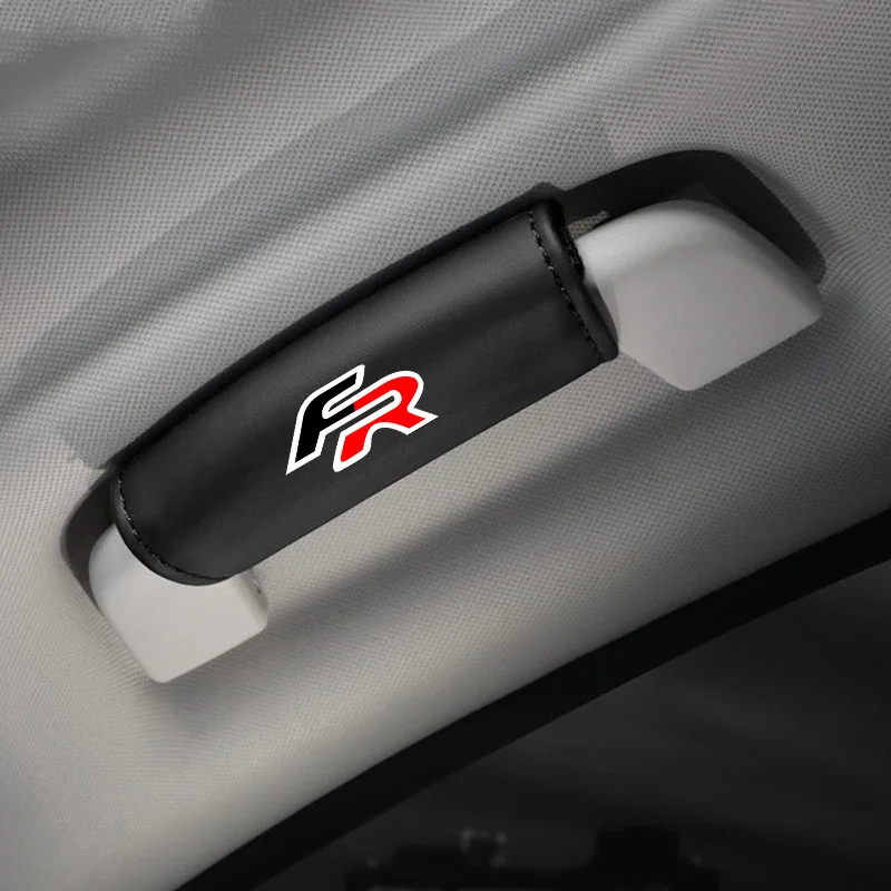Car Roof Armrest Pull Protection Cover Gloves Door Handle Non-Slip Cover For Seat FR Leon Ibiza Altea Exe 5f Mk2 Car Accessories view 4
