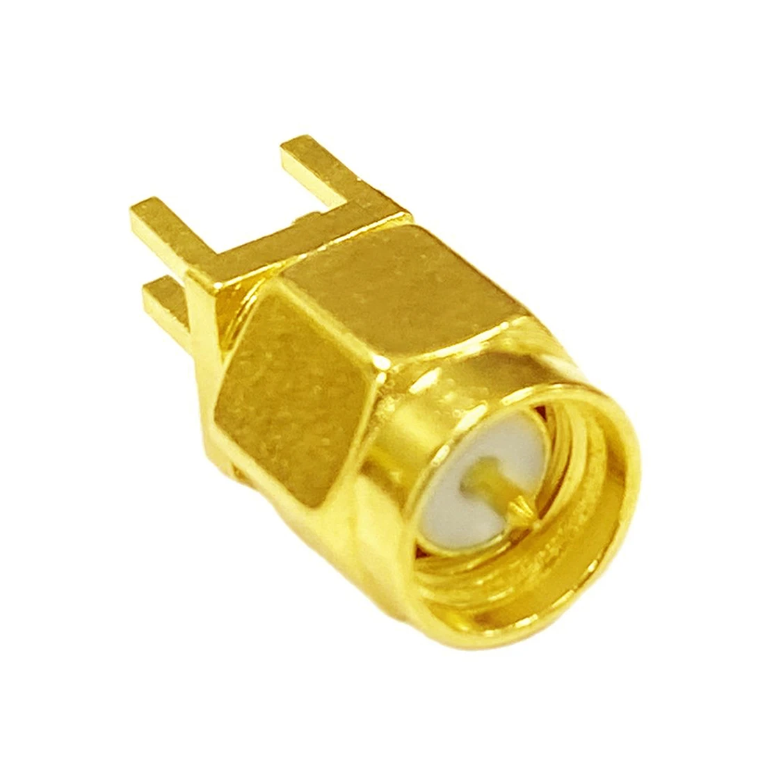 

1pc SMA Male Plug RF Coax Convertor Connector End Launch PCB Cable Straight Goldplated New Wholesale