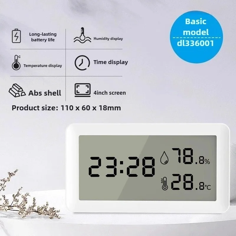 Weather Station Indoor - Termómetro Higrómetro Electrónico, Estación Meteorológica para