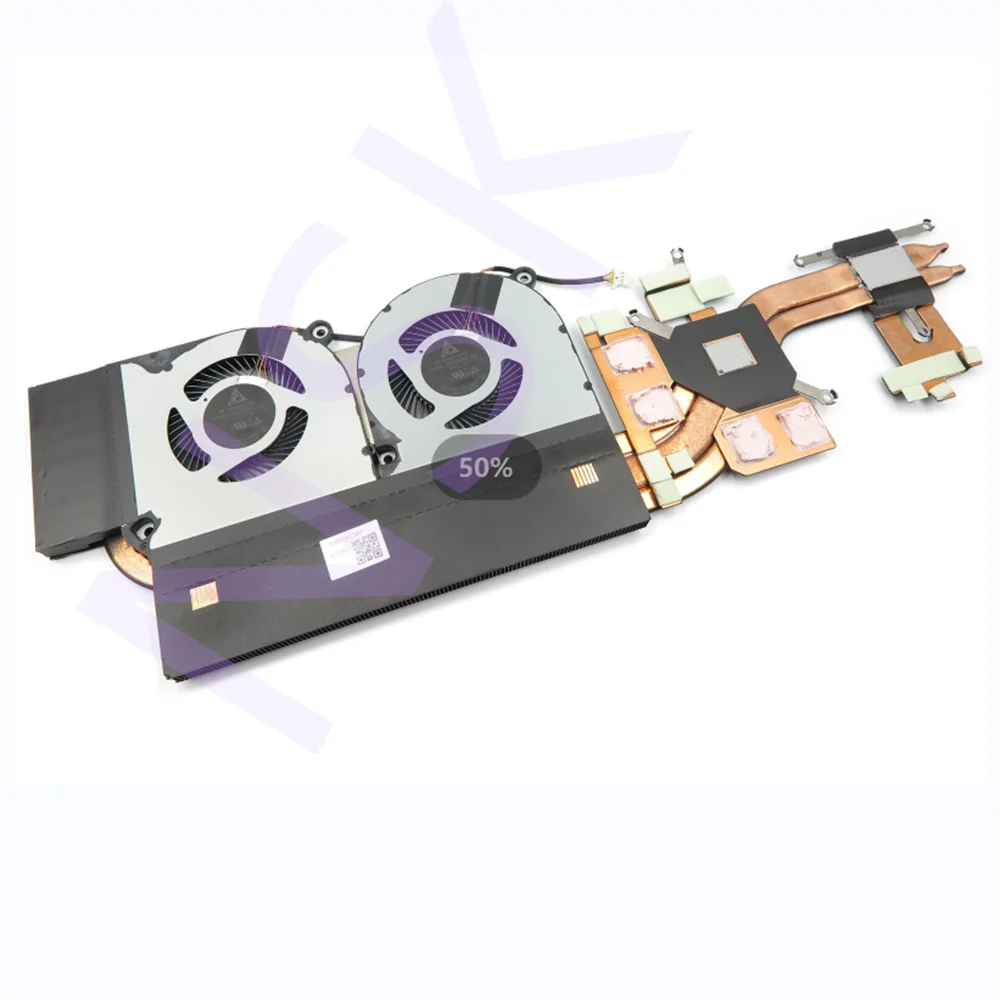 Original For Acer Nitro 5 AN515-43 AN515 AN515-54 AN517-51 Laptop Cpu Cooling Fan with Heatsink 24.Q6NN2.001 100% Test OK